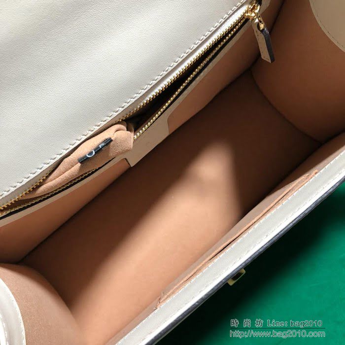 GUCCI古馳女包 新款 專櫃品質 431665 進口牛皮 原廠五金 米白繡花 Gucci手提包 古馳斜挎包  ydgq3199